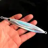 Cebo tipo Luya japonés placa de hierro plomo pez Lanzamiento a la orilla Lanzamiento súper lejano boca de caballa metal cebo artificial