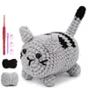 Paquete de Materiales de Crochet Más Vendido de Amazon Serie de Animales Hilo Worsted Crochet Regalo Navideño Juguete Video en Inglés