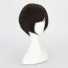 Peruca Natural Feminina Cabelo Curto Liso Bonita Charmosa Novo Estilo Peruca Headset Cabelo Curto Feminino Headset Completo Masculino e Feminino