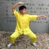 Roupas de Artes Marciais, Roupas de Tai Chi, Roupas de Treinamento, Tecido de Seda Artificial, Roupas Multicores para Performance Infantil, Mangas Longas Estilo Chinês