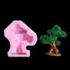 Pino Enano Cocotero Manzano Cactus Castillo Coral Árbol del Dinero Chocolate Flip Azúcar Molde de Silicona
