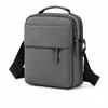 Bolso Cruzado de Mano para Hombro Nuevo Impermeable Casual Simple Bandolera Bolsa de Oficina de Moda Transfronteriza para Hombre Se Puede Imprimir Logo