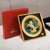 Ano do Cavalo, Sucesso Instantâneo, Enfeites Estilo Chinês, Pinturas Tridimensionais com Folha de Ouro, Artesanato, Decorações de Escritório, Brindes para Conferências de Negócios, Atacado