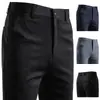 Moda Otoño 2025 Nueva Tendencia para Hombre Pantalones Largos Casuales Elásticos en Cuatro Direcciones Holgados Rectos Pantalones de Traje