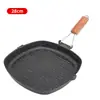 Panela Antiaderente para Acampamento ao Ar Livre Piquenique Grelha Portátil Dobrável Utensílios de Cozinha para Acampamento Piquenique Frigideira para Fritar Bife em Casa