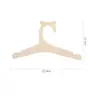 Decoração de Pendurar Amazon Tiktok Urso de Madeira Roupas Infantis Cabide de Madeira Casa Quarto Infantil Decoração de Guarda-Roupa Cabide