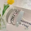 Arco de cabelo feminino versátil para lavar o cabelo com simples grampo de cabelo coreano, rede francesa retrô, acessórios de cabelo de tecido com borda larga