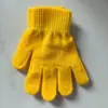Fabricante de Guantes Mágicos Tiene Stock Listo, Puede Agregar Logo, Guantes de Punto de Color Sólido Otoño e Invierno Cálidos de Acrílico para Jugar con Agua de Burbujas