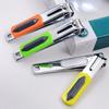 2 yuan loja caixa cortadores de unhas grande dobrável com arquivo aço inoxidável cortadores de unhas barraca de mercado noturno supermercado cortadores de unhas