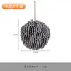 Toalha de mão de chenille estilo japonês, toalha absorvente para pendurar, secagem rápida para banheiro e cozinha, lenço de tecido de toalha espessado