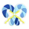 Acessórios Planos de PVC de Inverno Desenho Animado Transfronteiriços Acessórios de Cabelo Roupas Bolsas Acessórios de Joias DIY Adesivo de Cola Macia Azul