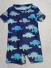 Traje de baño estampado de dibujos animados para niños y niñas de 70-80-90-100-110-120-130