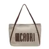 Bolsa de Lona Tote para Mujer de Gran Capacidad Nueva 2024 Bolso Portátil de Nicho Bolso de Hombro para Estudiante Universitario Bolso para Ir a Clase