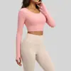 Ju Yi Tang Traje de Yoga de Otoño Traje Espalda Hermosa Delgado Sujetador Libre Sensación de Piel Desnuda Delgado Traje de Fitness Mujer