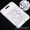 Cristal Diamante de Vidrio Uñas Diamante Accesorios Fondo Plano Redondo Pedrería Tamaño Mixto Guomao A Diamante DIY Accesorios para Carcasa de Teléfono