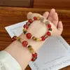 Pulsera de Ágata Roja al por Mayor de Fábrica con Múltiples Piedras Preciosas, Piedra Ojo de Tigre, Estilo Vintage, Muy Favorecedora para el Cutis, Pulsera de Moda para Mujer