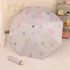Sombrilla de Vinilo Colorida y Soñadora con Estrellas 70% de descuento Portátil de Doble Uso para Sol y Lluvia Estilo Fresco Sombrilla Protectora Solar para Estudiantes Sombrilla Estilo Ins para Mujer