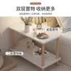 Mesita de noche simple moderna dormitorio hogar mesita de noche pequeña mesa de almacenamiento para habitación de alquiler simple mesa lateral de sofá gabinete lateral