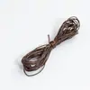 Nuevo Cuerda de Cuero de Terciopelo Hilo de Algodón Retorcido a Mano Cuerda Encerada Materiales para Accesorios de Joyería Hechos a Mano DIY Cuerda Trenzada para Pulsera Collar