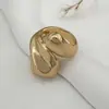 Joyería transfronteriza europea y americana sentido de la moda anillo de serpiente irregular simple aleación anillos geométricos traje