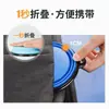 Tigela Dobrável para Cães e Gatos de TPE para Viagem ao Ar Livre, Copo Tigela Portátil para Cães Pequenos, Cachorro Teddy, Tigela de Comida para Cachorro