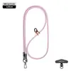 Lanyard Popular para Teléfono Móvil de Muñeca 6mm Fuerte para Colgar en el Cuello Cruzado Ajustable Exterior Montañismo Cuerda Trenzada Anti-Pérdida Color Pistola