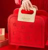 Empaque de Caja de Regalo de Año Nuevo 2025, Galletas, Nueces, Pasteles, Productos de Año Nuevo, Año de la Serpiente, Regalos del Festival de Primavera, Bolsas de Fieltro de Alta Gama, Bolsas de Regalo