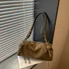 Bolso de hombro vintage de gran capacidad estilo coreano para el trabajo y los desplazamientos, moda de invierno 2026, bolso casual simple para debajo del brazo para mujer
