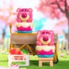 Imán de Nevera Oso Fresa Caja Sorpresa Decoración Creativa para el Hogar Dibujos Animados Anime Souvenir Regalo para Cumpleaños de Amigos