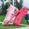 Zapatos de fútbol con tacos largos transfronterizos para hombre, tacos de césped artificial de caña alta, zapatillas deportivas para estudiantes jóvenes, zapatos para entrenamiento de competición