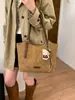 Bolso Simple, Gran Capacidad, Bolso de Cubo para Trabajo y Traslado de Mujeres, Nuevo Bolso Tote Versátil, Bolso de Hombro Moderno y Casual