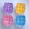 Bestseller internacional: Cubo Floco de Neve Squishy Açúcar Cristalizado Pó Dourado Cubo de Gelo Floco de Neve Brinquedo de Alívio de Estresse com Rebote Lento