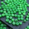 Contas de abóbora verde seca de jade 10mm contas soltas abóbora crua dragão de ferro verde seco acessórios para colar pulseira DIY lote de joias