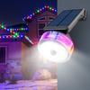 Nuevas luces solares para el hogar luces de jardín para exteriores luz oscura automática inducción integrada del cuerpo humano con cadena de luces lámpara de pared