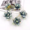 Flores de Jasmim Simuladas com Bigodes de Dragão, Flores Artificiais Feitas à Mão DIY, Acessórios de Cabelo com Flores Artificiais, Flores para Penteado, Materiais de Decoração de Casamento, Flores Decorativas