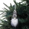 Suprimentos de Decoração de Natal Boneco Homem da Floresta de Lã Tricotada Pequeno Pendente Boneco Sem Rosto Pendente de Decoração para Árvore de Natal