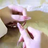 30 peças de roupa de pato mandarim com armadura blush nude puro para brilho com strass inverno novo branco temperamento Coringa simples atacado