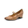 Zapatos Mary Jane de Tacón Grueso con Correa, Piel de Vaca Capa Superior, Tacón Oculto de Corte Bajo de 4.5 cm, Zapatos Individuales para Mujer, Colección Primavera/Verano 2026