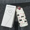 316 Termo Taza Gato Taza de Agua de Alto Valor Taza con Popote Nicho Portátil Gran Capacidad Ins Linda Taza de Café