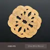 Nanzhu Productos de Bambú Posavasos Portavasos Nuevo Creativo Almohadilla Aislante de Calor Engrosado Hecho a Mano Bambú Accesorios para Juego de Té Kung Fu
