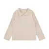 Wuli Bu Yi Camada de Base Lisa de Manga Longa com Gola Polo Slim Fit Top Versátil Moda Feminina Tendência