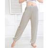 Calças Lanterna Masculinas e Femininas Algodão Seda Finas Verão Algodão Artificial Calças Anti-Mosquito Yoga Dança Adulto Meia-Idade e Idoso Calças Tai Chi