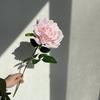 Single-cabeça Rosa Feliz Único-ramo Mão-sensação Canto Rosa Simulação Rosa Cerimonial de Casamento Decoração de Casa Flor Comércio Exterior Vaso Flor