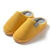 Invierno Nuevas Pantuflas de Algodón de Pana Engrosado para Hombre y Mujer, Pantuflas Cálidas Antideslizantes para el Hogar, Personalización Multicolor para Interior y Exterior