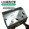 Caja a prueba de polvo sin instalación pulido de metal lijado tallado de jade banco de trabajo transparente amoladora eléctrica caja recolectora de polvo cubierta protectora