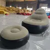 Novo sofá inflável preguiçoso transfronteiriço com apoio para os pés, adequado para uso externo e interno, portátil, dobrável e fácil de guardar para acampamento