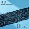 Accesorios de Encaje de 3-20 cm de Ancho Nuevos de Nylon Blanco y Negro Borlas para Ropa de Bebé Brocado Espesado Accesorios para el Cabello Material para Cinturones