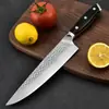 Patrón Martillado Personalizado Forjado Acero Inoxidable Especial Cuchillo de Cocina Cuchillo de Chef Cuchillo para Frutas Hogar Cocina Cuchillo para Rebanar Carne Venta al por Mayor