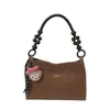 Bolso de mano cuadrado pequeño de moda estilo coreano transfronterizo para mujer, nueva colección otoño 2026, color liso, bolso de hombro simple, bolso versátil para el antebrazo