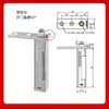 Cerrador de puerta de congelador bisagra de puerta resorte automático bisagra de puerta de refrigerador accesorios de puerta de vitrina comercial